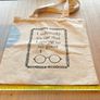 Harry Potter Themed Cotton Tote Bag Image 5