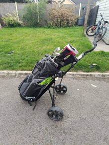 Golf bag and cart