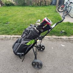 Golf bag and cart