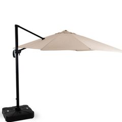 Umbrella Beige Hanging Outdoor--"NEW"