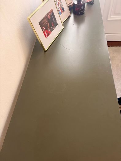 Concrete look console table