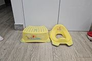 toddler toilet seat &amp; antislip stool Winnie the Pooh