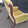 Victorian Mahogany Armchair Image 7