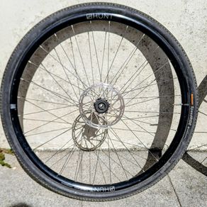 Bicycle front wheel Hope four season gravel