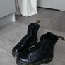 Dr. Martens Black Boots Image 2