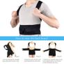 Adjustable Support Back Posture Corrector Shoulder Lumbar Brace Belt Men Women Image 8
