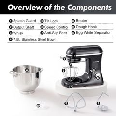 Aucma Stand Mixer for the Baking Hero