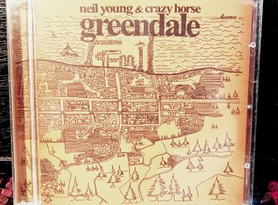 2003. Neil Young And Crazy Horse. Greendale. CD.