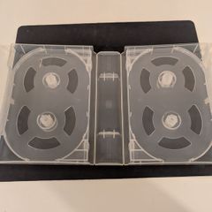 Scanavo DVD cases 18 disc clear 49mm