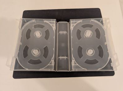 Scanavo DVD cases 18 disc clear 49mm