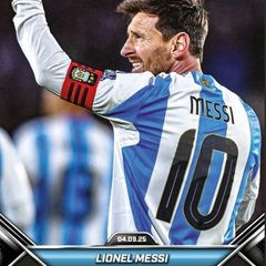 Lionel Messi Says Goodbye to Fans - 2024-25 Argentina Topps NOW - Card 2