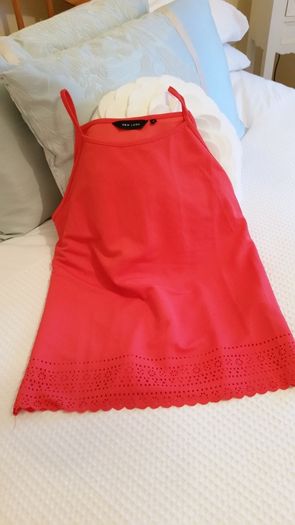 New Look Deep Pink Top - Size 12