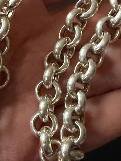 silver necklace