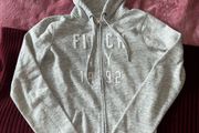 Abercrombie and Fitch grey hoodie