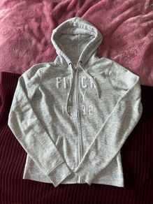 Abercrombie and Fitch grey hoodie