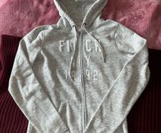 Abercrombie and Fitch grey hoodie