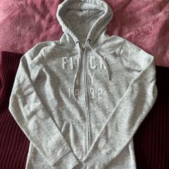 Abercrombie and Fitch grey hoodie