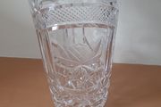 Vintage Waterford crystal large vase - 11inchs tall