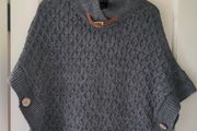 Ladies poncho jumper