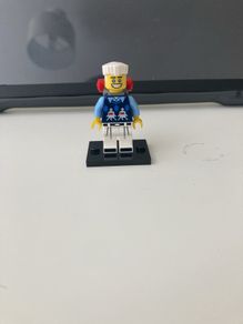 Lego Zane from the Lego Ninjago collectible mini figures