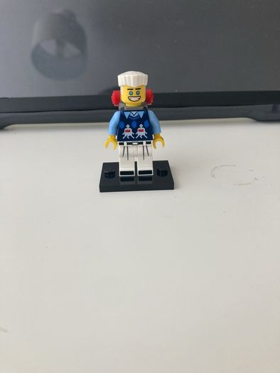 Lego Zane from the Lego Ninjago collectible mini figures