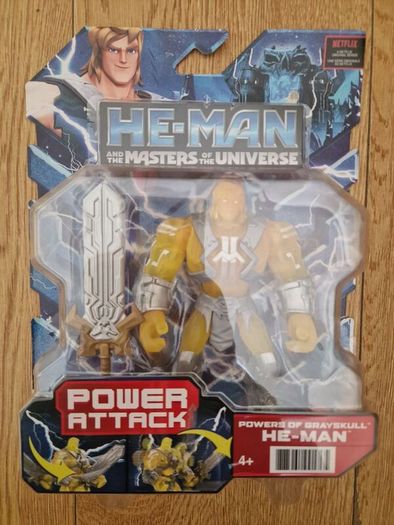BRAND NEW He Man And The Masters Of The Universe Power Of Grey Skull Action Figure