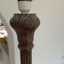 Vintage Mahogany Floor Lamp Image 6