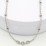Gold Plated Sterling Silver Beaded Chain Image 7