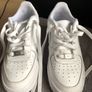Boys / Girls Nike air force trainers size 2 reduced Image 8