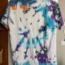 Vintage tie and dye tee shirt Image 5
