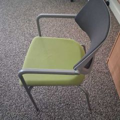 Green office chairs
