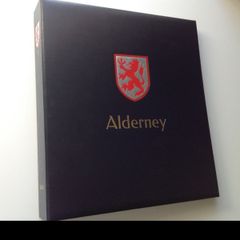 Stamp collection Alderney