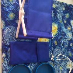 3 piece durable strong nylon placement safety holders. Sell individually or a job lot. See details.