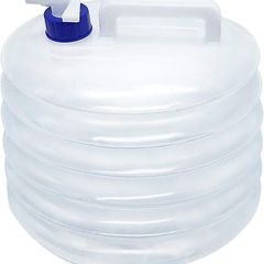 Folding Water Bucket, 5L/10L/15L Collapsible & Portable Water Container, BPA-Free Water Carrier Water Tank for Camping Hiking Fishing Climbing Picnic BBQ Travel Outdoor Use