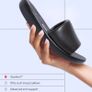 FitFlop iQushion D-Luxe Padded Leather Slides - Size 5 - As New Image 4