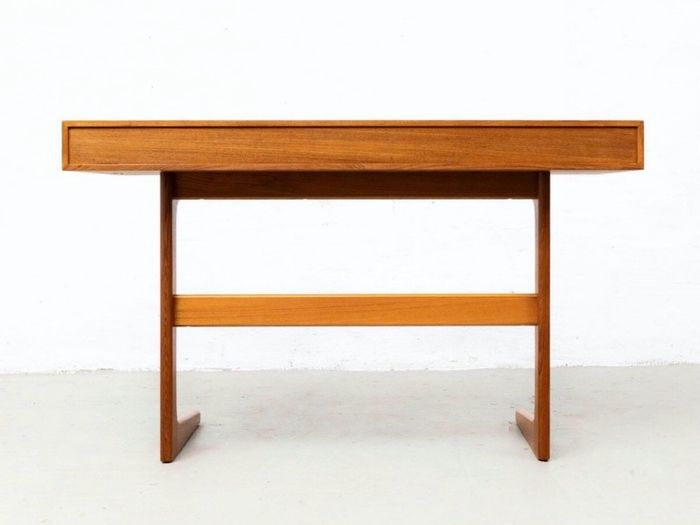 Mid century modern danish teak desk George petersens