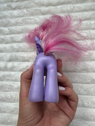 My Little Pony StarSong G3 Tinsel Hair Glitter Wings Brushable With Comb 2007 Used PLease see pictures