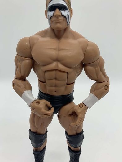 wwe elite series TNF then now forever Bash at the beach Sting , Macho man Randy savage & Lex Luger action figures