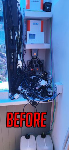 Reef Tank Cable Management