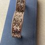 Vintage German Muster u. Schloss Hinged braclet Image 10