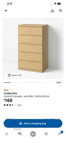 chest of drawers