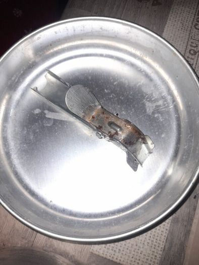 Trekker five piece Aluminum used Camping Cook Set by SunnGas in box, comprising 17cm saucepan, 18cm saucepan, 19cm frying pan, 16cm kettle (1.5L), and detachable grip handle. , Postage Available on all my Items or Collection in Rochfortbridge Westmeath