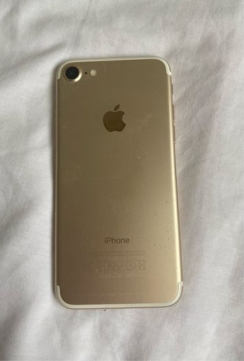 iPhone7, 128gb, Sim Free, White and Gold, Battery Health 100%