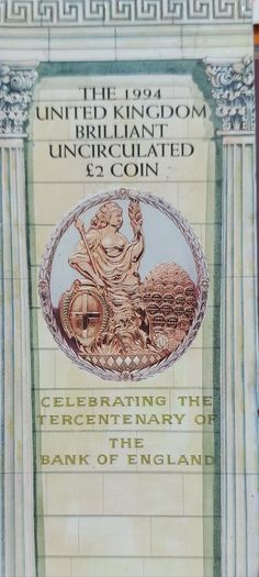 England 1994  2 Pound Coin   Uncirculated Coin