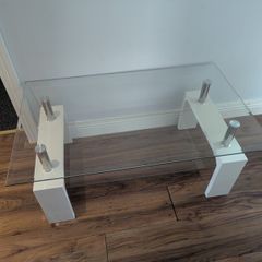 glass coffee table