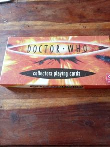 Doctor Who Collectors playing cards