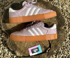 Premium Adidas Samba Rose Purple White