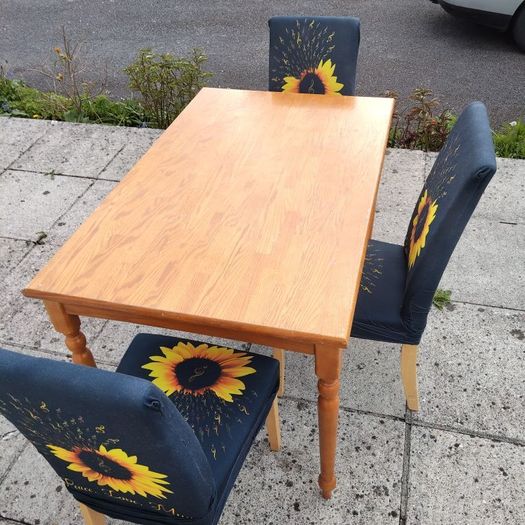 Oak Table and chairs
