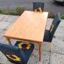 Oak Table and chairs Image 5