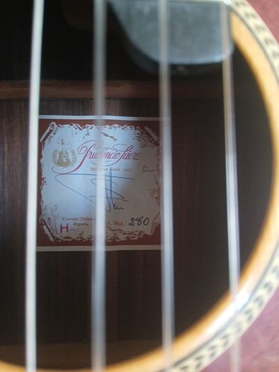 Prudencio Saez Classical Guitar